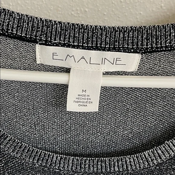 Glitter knit shell. - Picture 2 of 3